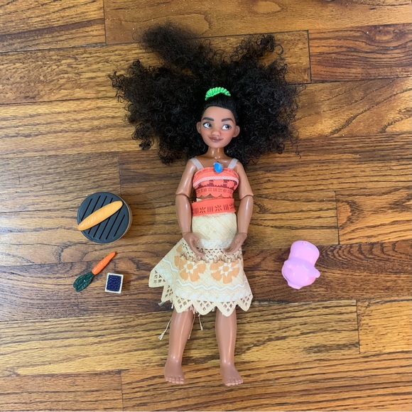 Disney Other - Disney Moana Doll Accessory Bundle
Clothes Pig Grill Food Accessories